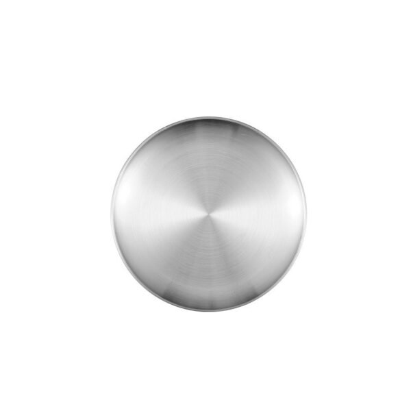 Stainless steel Korean barbecue round plate